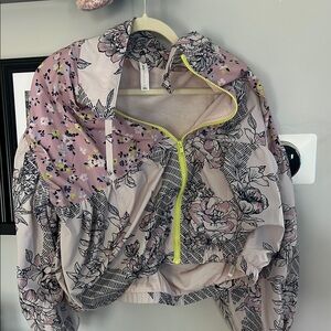 Daily Sports Pink Bomber Jacket with Paisley Print